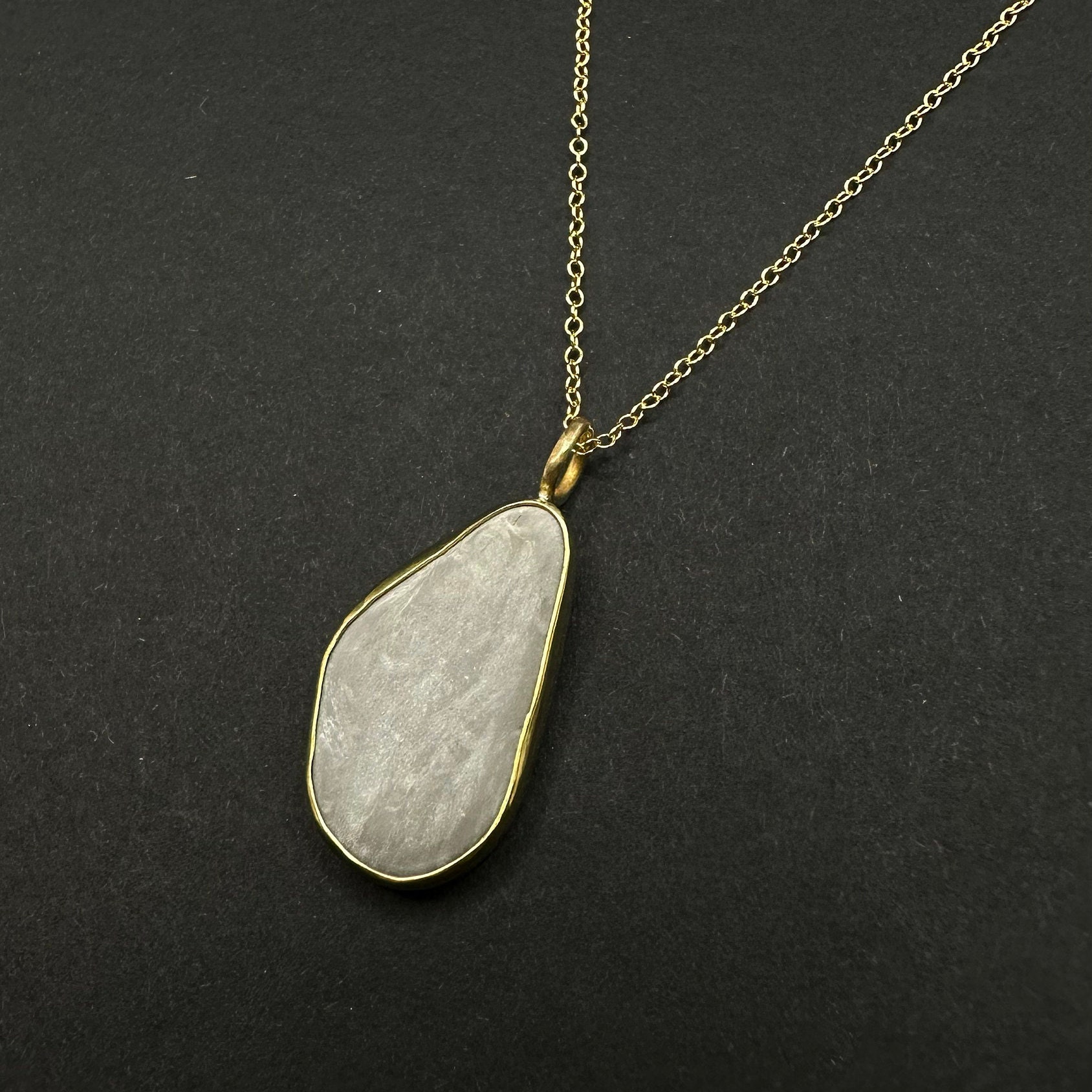 ネックレス・ペンダント Aurelia Charm Gold-Plated Necklace Aurelia - Gold-plated Necklace With Set Stone - Unique Piece