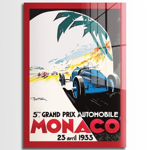 Monaco 1933 Wall Art - Acrylic Glass