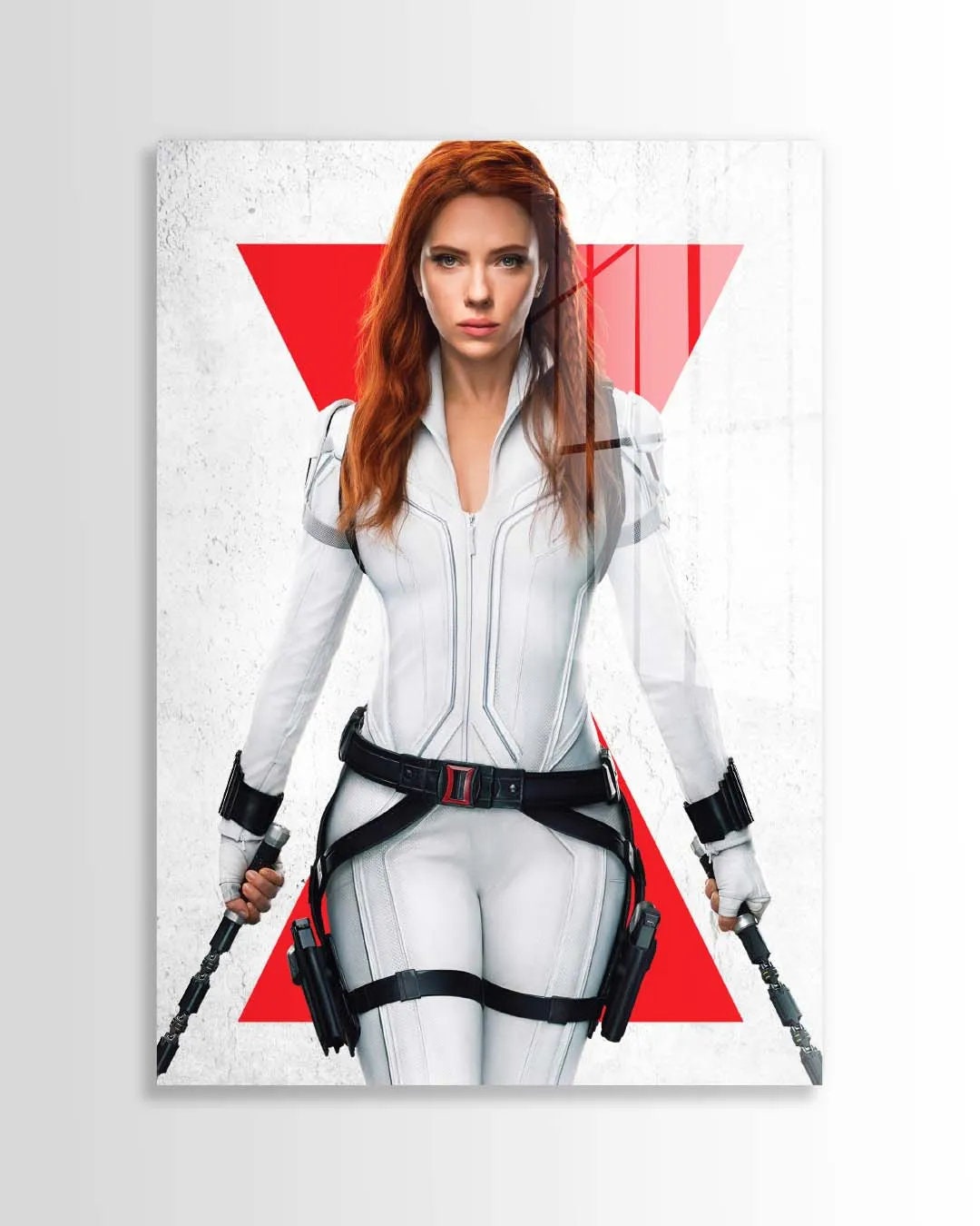 Scarlett Johansson X Black Widow Wall Art Acrylic Glass - Etsy