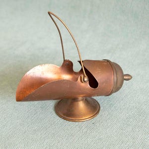 Vintage heksenkom, koperen suikerpot, antieke suikerpot, kolenbak, heksenspreukpot, rustiek keukendecor, cadeau voor heksen