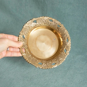 Vintage Offering Plate, Witch Bowl, RitualCauldron, Brass Incense Holder, Spell Pot, Divination Tool, Altar Decor, Gift for Witches