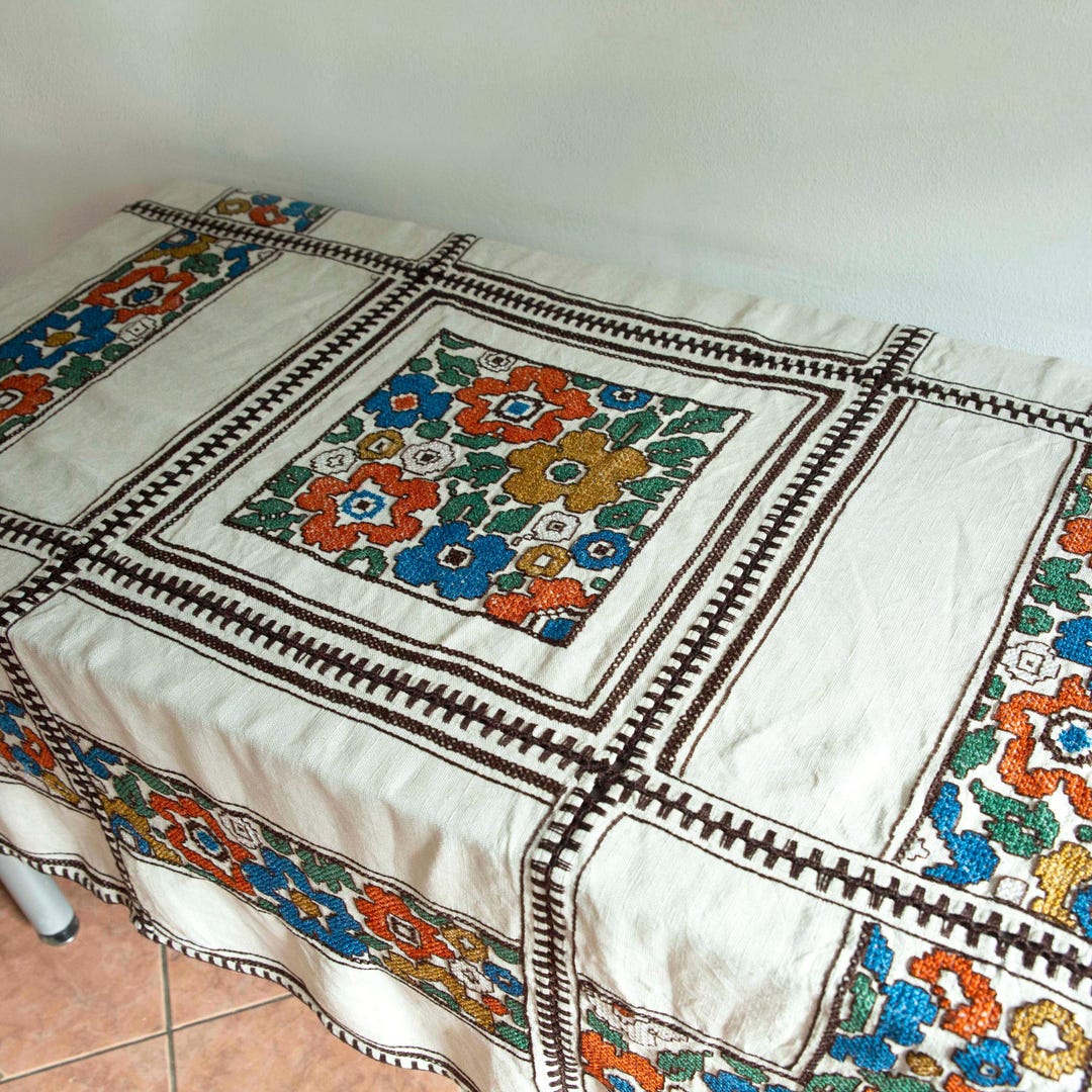 Embroidered Altar Tarot Card Cloth 56
