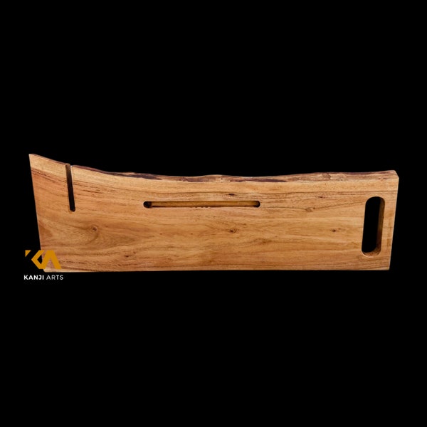 Live Edge Bathtub Tray | Bathtub tray | Wood Bath Caddy | live edge solid wood bathtub | Bath board | Bathroom decor | badewannenbrett