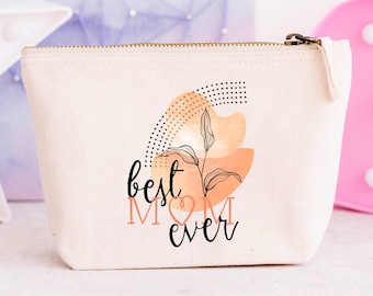 Trousse personnalisée, " best mom ever" cadeau pour maman