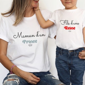 Tee shirt assorti mere fils clearance
