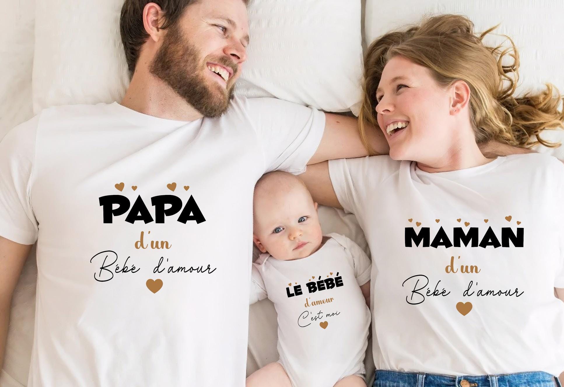Teeny Fox Little Things In Life Mère Fille Bébé Tenues Assorties Mignon Famille Chemises, Little Thing Body