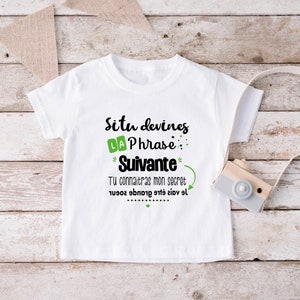 Tshirt enfant personnalisé, je vais être grande soeur, tshirt annonce grossesse image 6