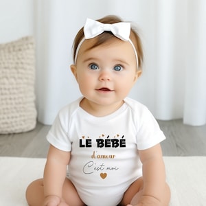 Duo T-shirt femme et body bébé , cadeau pour maman, cadeau fête des mères, Livraison GRATUITE avec Mondial Relay image 2