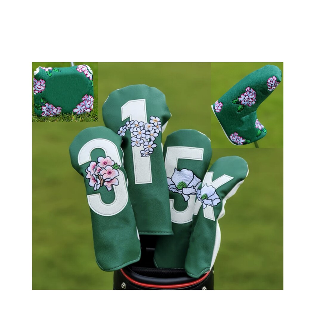 Flower Golf Head Covers, Golf Headcovers, Golf Club Cover for Driver