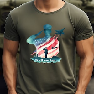 Military Shirt for Independence Day Shirt Gift July 4th Shirts for Memorial Day Shirts Patriotic Military Shirt Gift for Men Gifts for Women