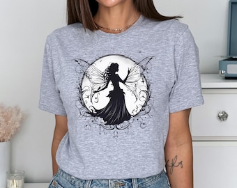 Fairycore Shirt, Whimsical Fairy Tee, Cottagecore, Boho Fairy Shirt, Whimsigoth Fairy Tee, Fairy Lovers Gift, Fairies Shirts, Gift for Women