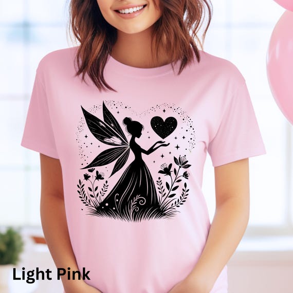 Fairy Shirt Fairicore Tee Floral Boho Fairy Shirt, Fairy Flower
