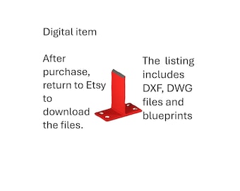 Plans pour fendeuse de bois d'allumage/fendeuse de bûches SmartSplit (DXF/DWG)