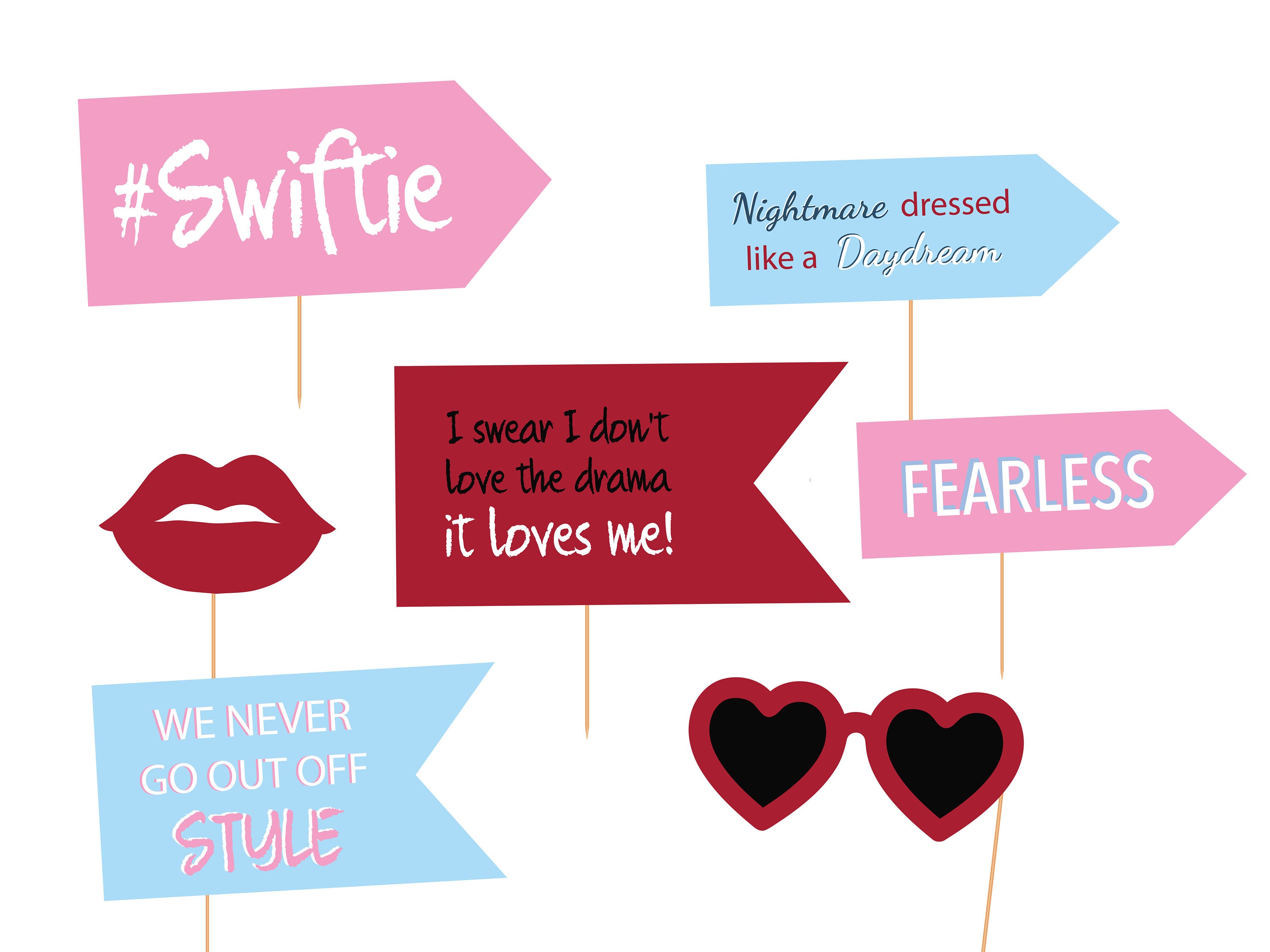 Taylor Swift Party Decorations Bundle Taylor Swift Eras Party Swiftie