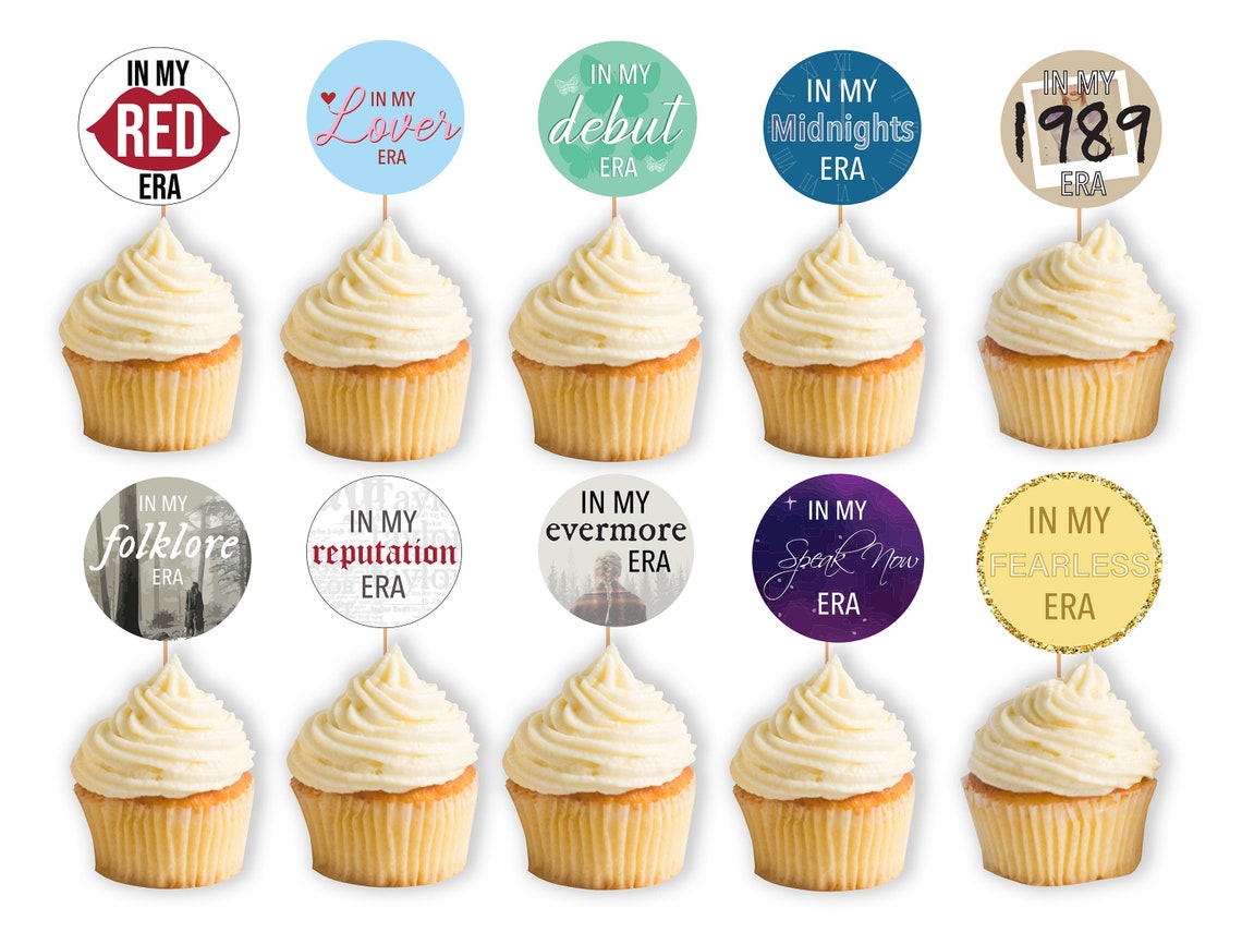 Taylor Swift Party Cupcake Toppers - Il 1140xN.5327048591 Bstn
