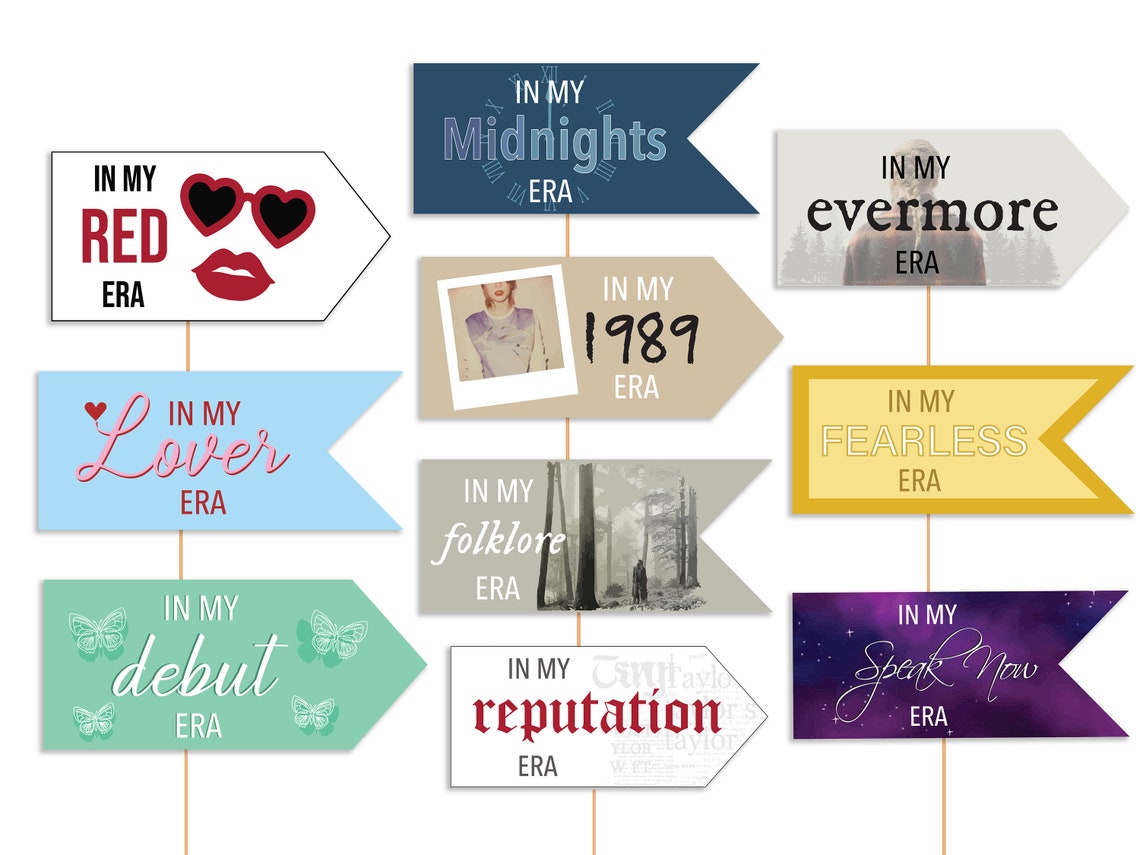 Taylor Swift Party Decorations Bundle Taylor Swift Eras Party Swiftie
