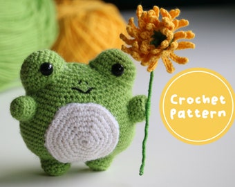 PDF File Sunny the Frog Crochet Pattern