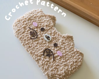 Patrón de crochet de manga de consola de archivo PDF