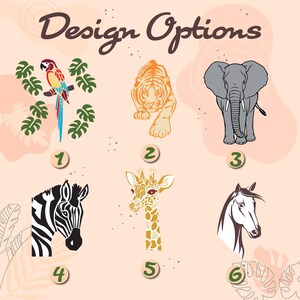 Tufted Elephant Pillow Cover, Embroidered Nursery Decor image 7