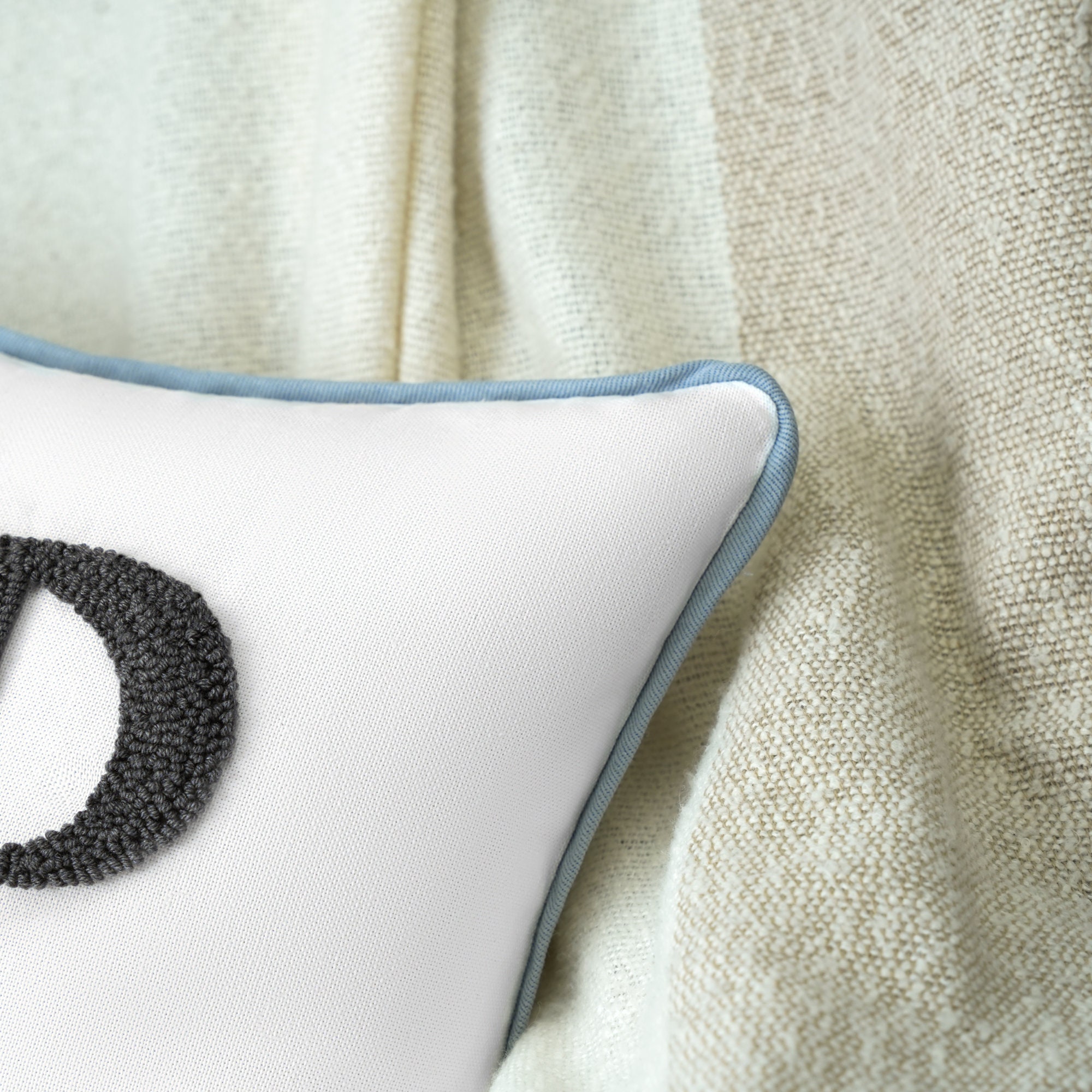 Zip Code Pillow, Housewarming Gift, Punch Needle Custom Pillow, Personalized New Home Gift, Custom Cushion, Gift for Couple, First Home Gift