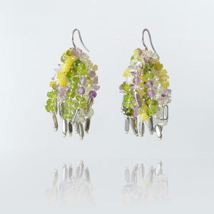 Extraordinary Handmade Fringe Earrings - Boho Statement Dangle Jewelry