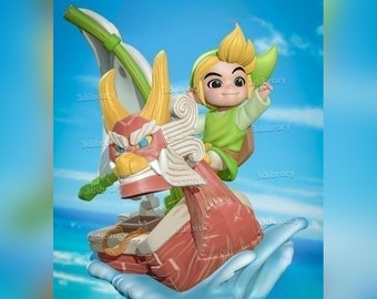 Chibi Wind Waker Link STL File 3D Prints