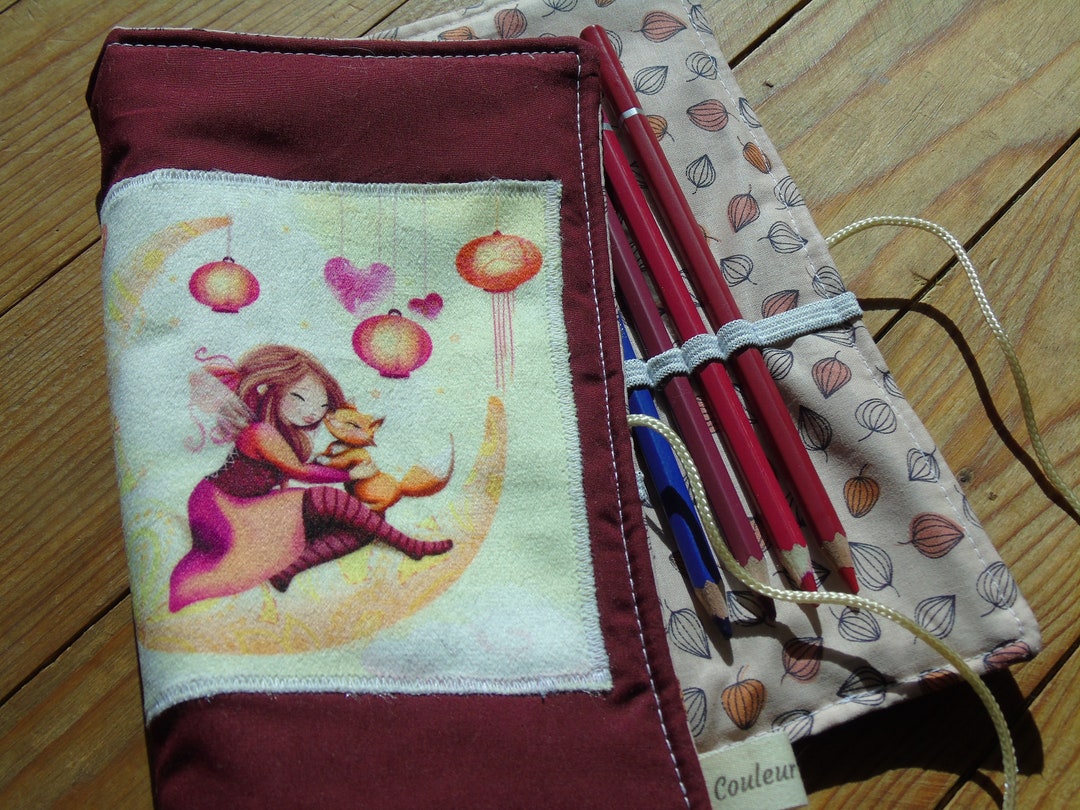 Colored Pencil Pouch Etsy