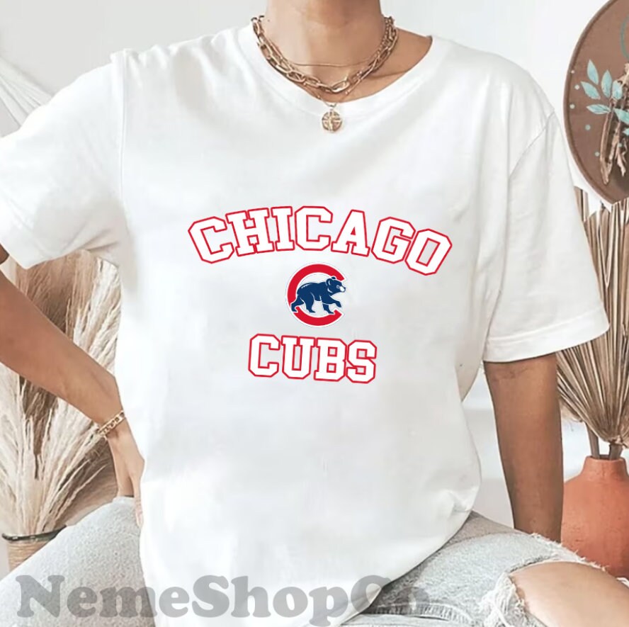 Chicago Cubs World Series Champs Tie-Dye Embroidered T-Shirt S-4XL 15  Colors New