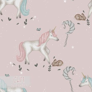 Pink background Unicorn Seamless Pattern, Unicorn Fabric design, Unicorn Seamless tile, Unicorn Digital Paper, Non Exclusive