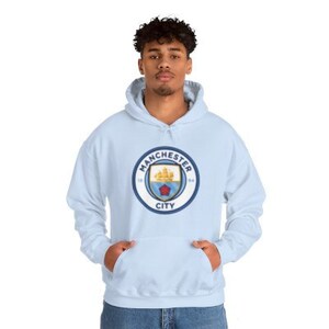 Unisex Heavy Blend Hoodie Manchester City FC Jumper Football Fan Suit Outfit Man and Women Etsy