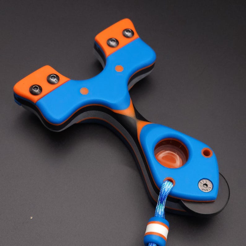 M90 Cyclopse Slingshot Catapult G10 Frame Sight Ammo Holder