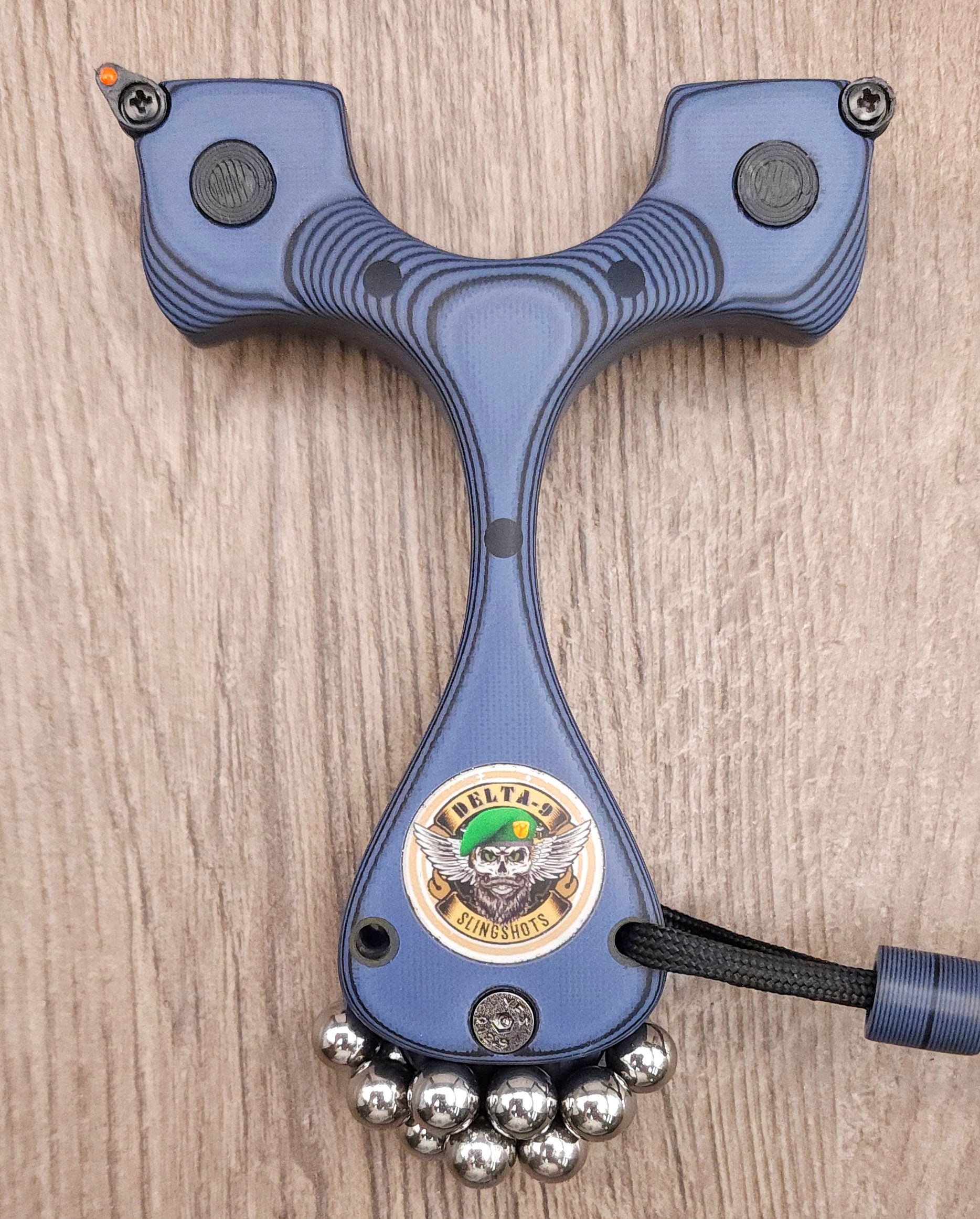 M30 Wasp Slingshot Catapult G10 Fiber Optic Sight Ammo Etsy UK