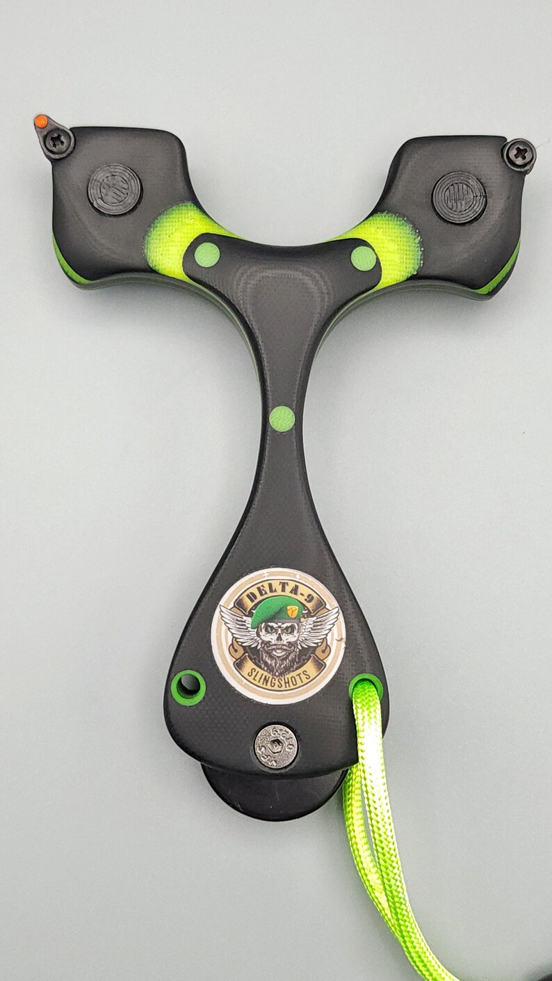 M30 Wasp Slingshot Catapult G10 Fiber Optic Sight Ammo Etsy UK