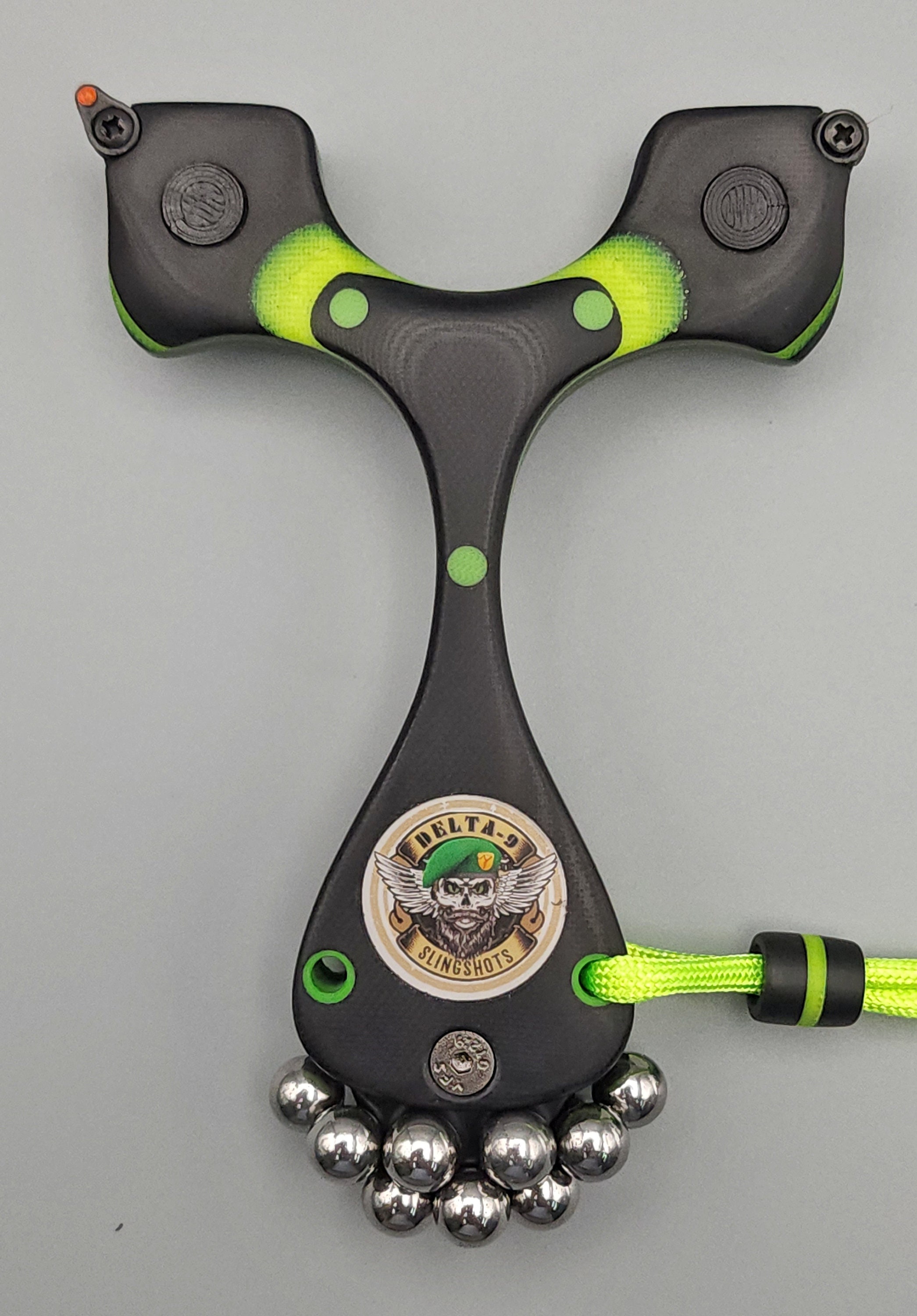 M30 Wasp Slingshot Catapult G10 Fiber Optic Sight Ammo Etsy UK