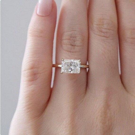 8x6 radiant moissanite discount