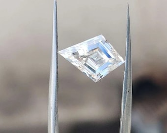 Kite Cut Moissanite: D Colorless VVS Loose Stone, 1-20 Carat