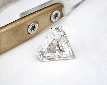Schildgeslepen moissaniet: superwitte losse VVS-edelsteen (1,00-20,00 karaat)