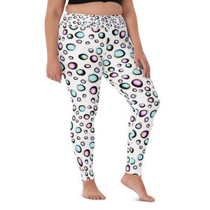 Mermaid Bubble LADIES Leggings, Yoga Leggings, Sports Leggings, Gym Leggings
