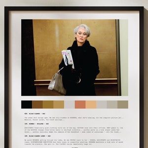 Citazione di "Il diavolo veste Prada" / Citazione regalo del film / Citazione di Miranda "Il diavolo veste Prada" / Poster con citazione personalizzata / Regali per lei / Meryl Streep