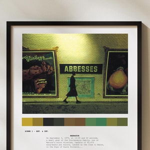 Cita de película de Amélie / Arte de Amélie / Cine francés / Regalo de cita de película / Regalo personalizado de película / Le Fabuleux Destin d'Amélie Poulain