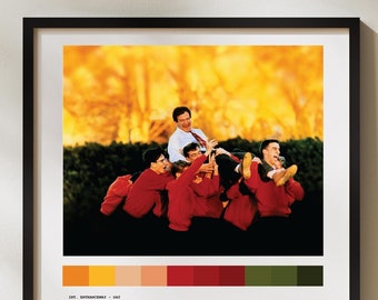 Custom Dead Poets Society Quote Poster  O Captain my Captain Art Carpe Diem Gift