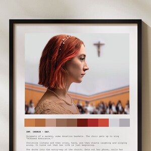 Lady Bird Movie Poster: Saoirse Ronan, Greta Gerwig Film