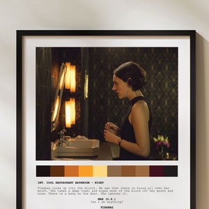 Fleabag Script Poster: Phoebe Waller-Bridge TV Series Art