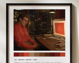 Custom Movie Quote Art  Spike Jonze  Inspired by Scarlett Johansson  Joaquin Phoenix