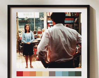 Notting Hill-citatkonst Hugh Grant Julia Roberts unik London-present