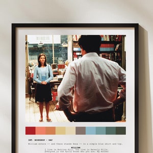 Notting Hill Present | Notting Hill Quote |  Notting Hill London Present | Hugh Grant | Julia Roberts | Bookshop Art Quote | Filmmaker Gift