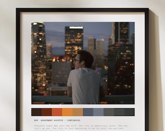 Custom Joaquin Phoenix  Rooney Mara Movie Poster Art  Bespoke Design Available