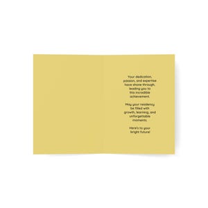 NRMP Match Day 2026 Congratulations Card Med Medical Student Future Doctor Gift, 5"x7"in with Envelope and Inside Message