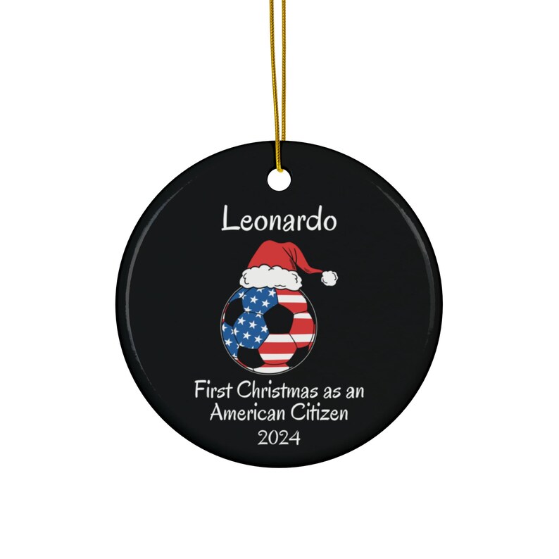 Citizenship Party Décor American Citizen Personalized Christmas