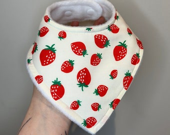 Strawberries and Cream Bib